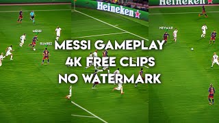 Leo Messi Gameplay 4K Free Clips Clips For Edits No Watermark Upscaled