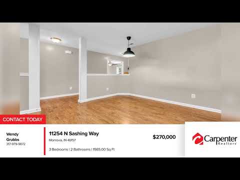 11254 North Sashing Way, Monrovia, IN home video tour