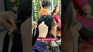 New  Hairstyle 2023 #shortvideo #shorts #short #hairstyle #makeup #reelook #spalon #beauty screenshot 5