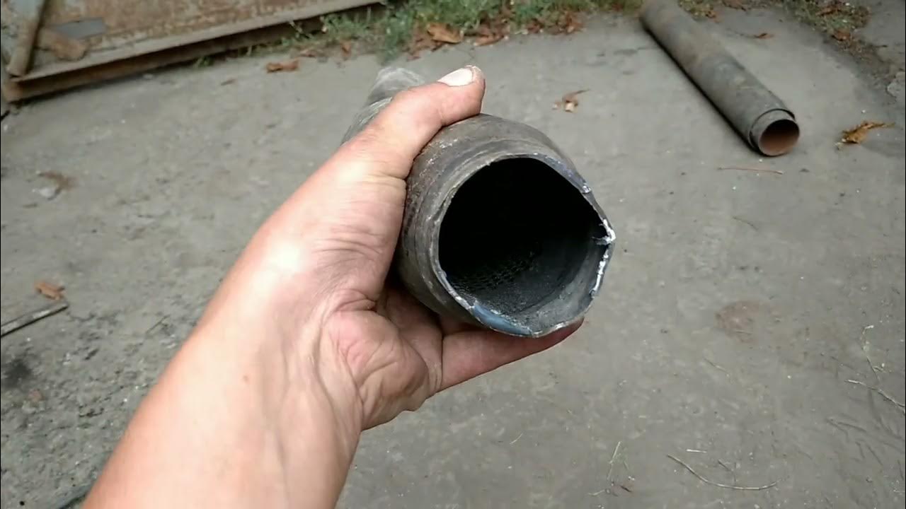 выхлопная труба по кабине МТЗ-82 - YouTube