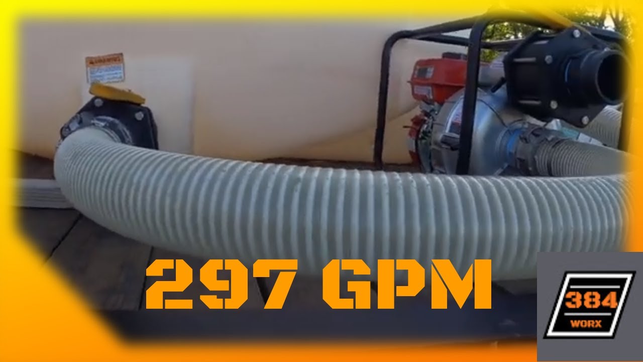 3” Set Up On Water Truck YouTube