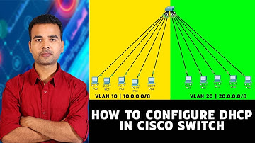 How to configure DHCP in Cisco Switch?