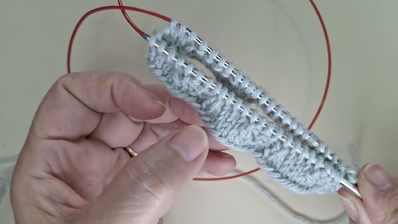 Meia de Tricô muito fácil - Meia Florata - Ep1 - Babado.