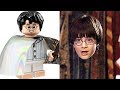All Lego Harry Potter Minifigures vs. All Movies! Side By Side Comparison  (Lego vs. Movie)