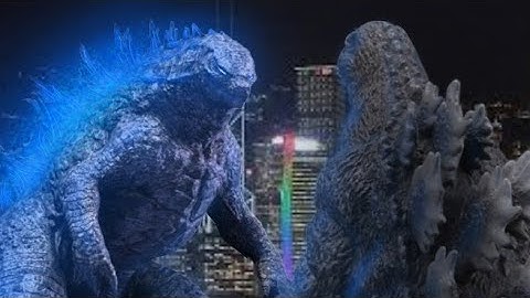 Titanus Godzilla vs Heisei Godzilla (fanmade battle)