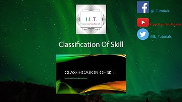 GCSE PE Revision Tutorial Learn About The Classification of Skill