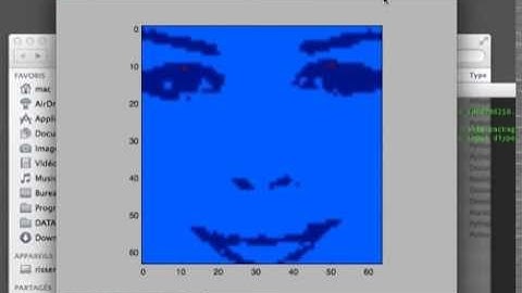 face detection using LBP and logistic regression