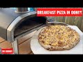 Wood Fired Breakfast Pizza Made In Ooni Fyra 12