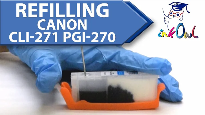 How to Use Refillable Cartridges for CANON PGI-270 and CLI-271