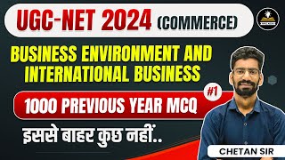 Business Environment And International Business | UGC-NET 2024 | Previous Year Paper Solution