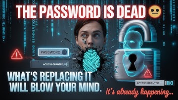 The Password Is Dead  What