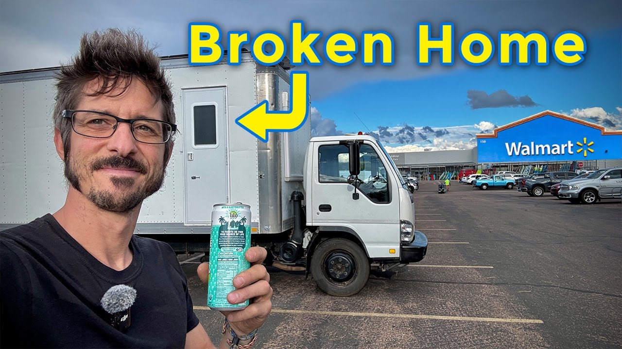 My Box Truck House broke down at Walmart in Show Low, Arizona
