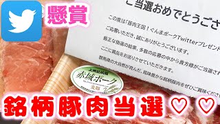 懸賞で銘柄豚肉が当たりました！【豚肉王国！ぐんまポーク様】