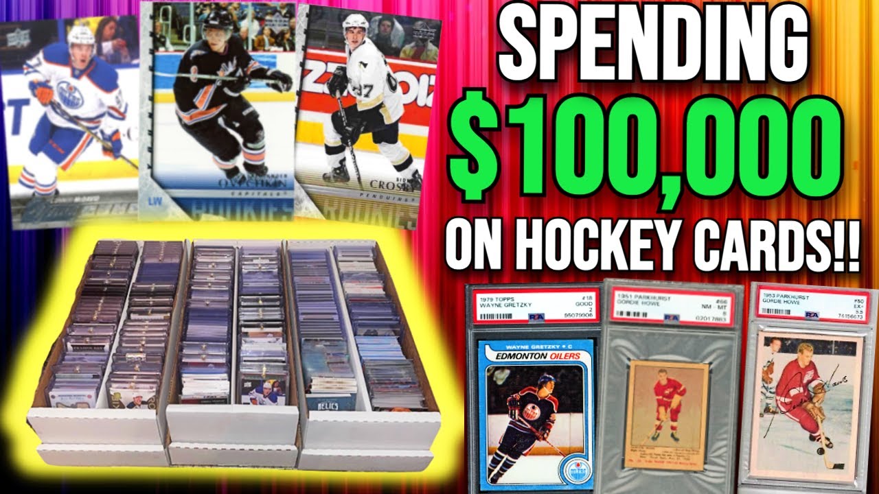 Spending $100,000 on Hockey Cards as a Card Shop Owner!
