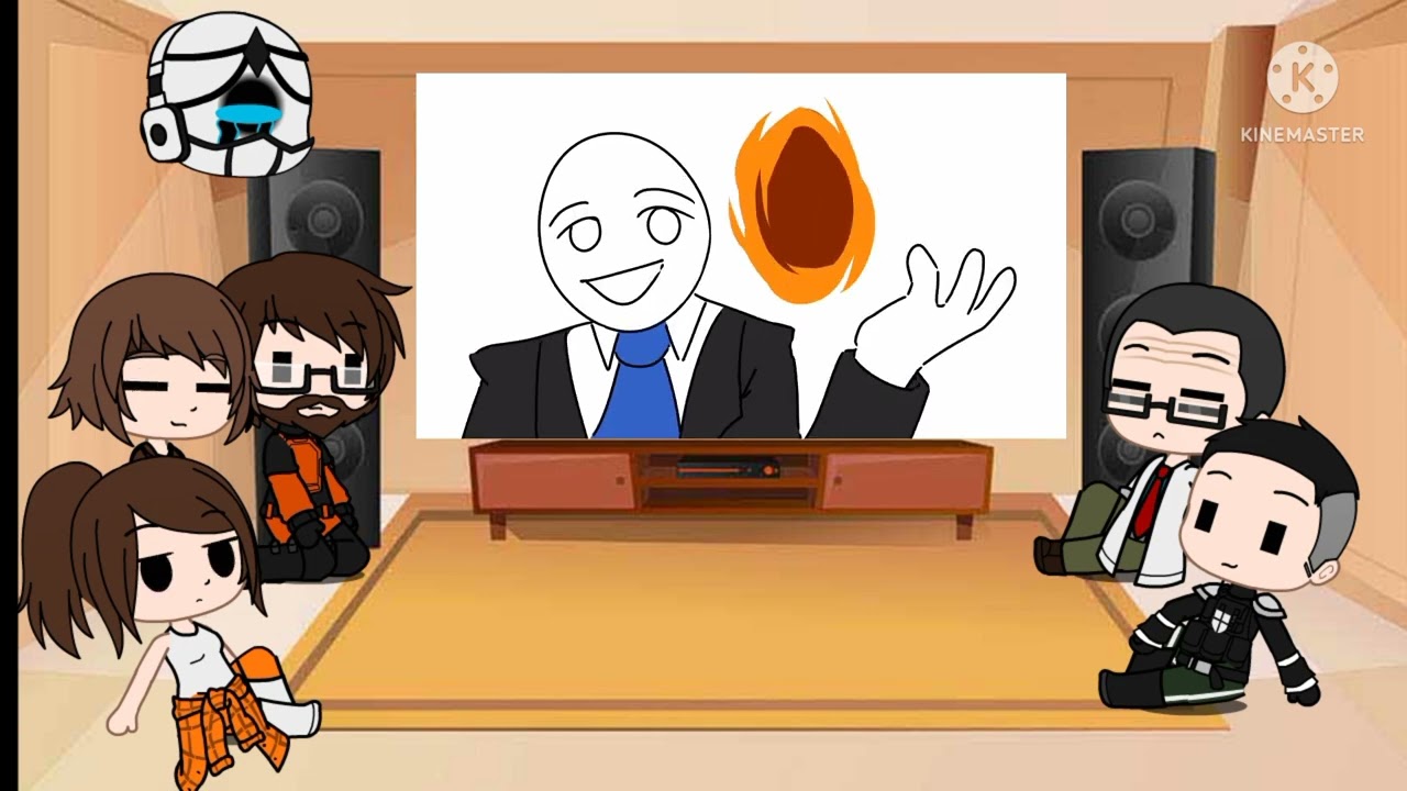 реакция half life 2 гача лайф на портал