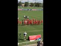 Arizona Beats Idaho 3-0, Sings "Bear Down" to the fans!