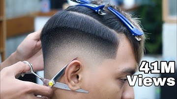 Perfect Skin Fade, Most Detailed, Blurry 🔥 No viber, No air brush - Barber Tutorial.🔥