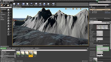 Unreal Engine 4: Installing and using Auto Terrain Cover
