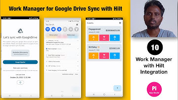 10. Jetpack Compose PeriodicWorkRequest Google Drive Sync using WorkManager with Hilt Android