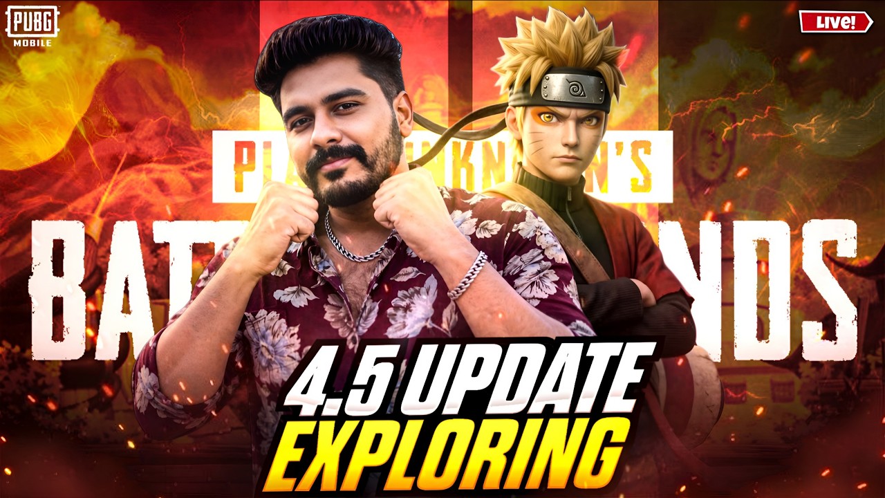 🔴 LIVE🍥 Naruto Update 🔥 | Nesamani Gaming 🔴 LIVE | BGMI New Event Hype