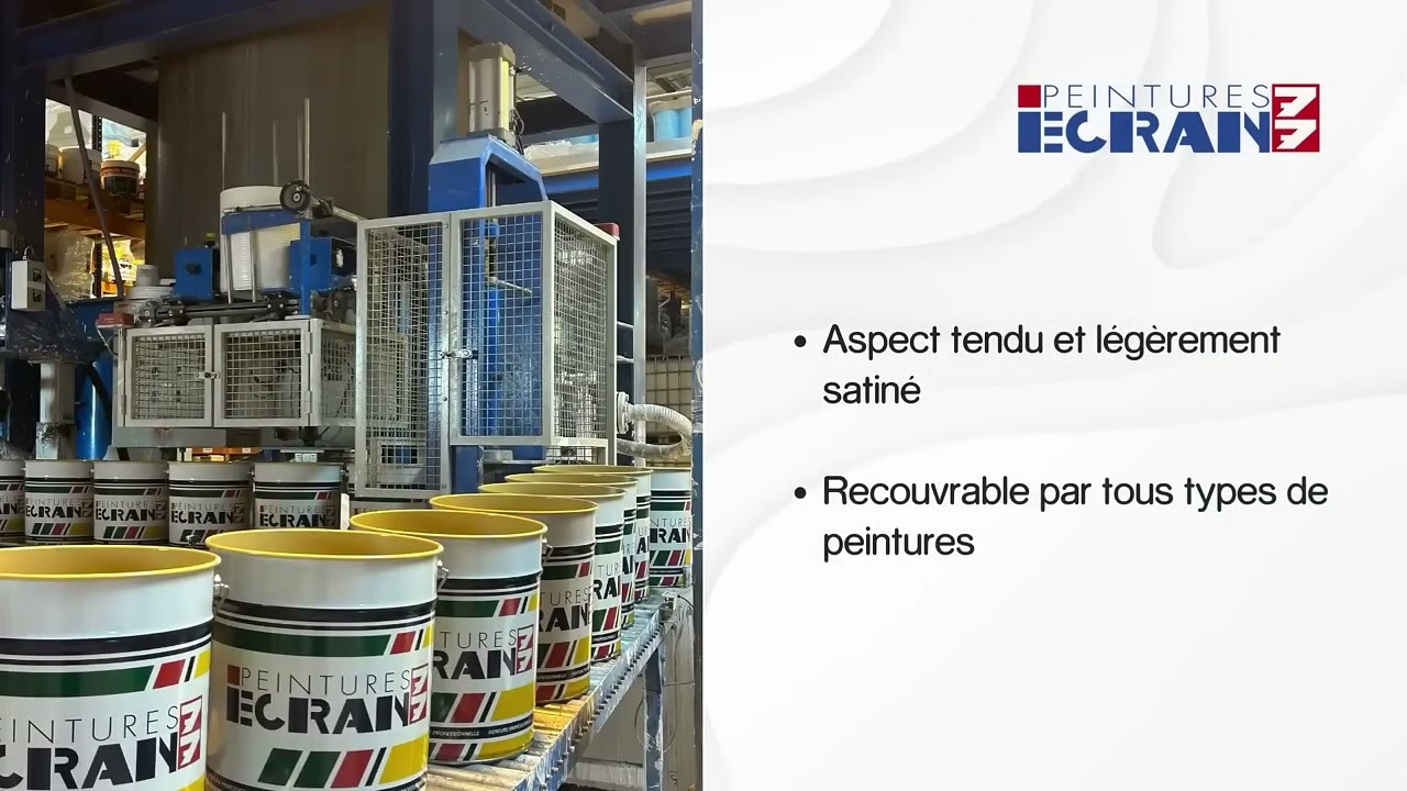 Vidéo: Sous-couche Alkyde impression murs et plafonds blanc mat 15L