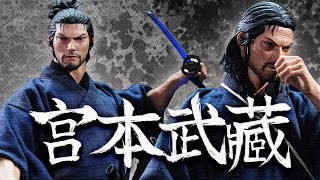 【Unbox】心中第一的井上作品！Eleven 11 x kai 井上雄彥 浪客行 浪人劍客 Vagabond 宮本武藏 1/6 可動手辦 兵人 action figures