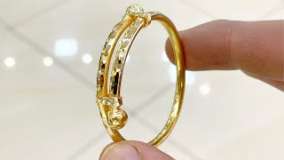 Gold Bangle | Making Jewelry | How to make jewelry | Indian Jewelry | 4K Video