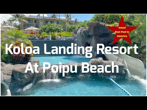 Koloa Landing Resort at Poipu Beach - Kauai - Voted America's Best Pool #Hawaii #walkthrough