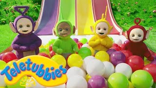 Teletubbies: 1 HOUR Compilation | Sliding Down + more! | Videos for Kids