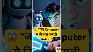 “जब 3D Robot स्क्रीन से बाहर आ गया 😱 | Aarav & Zippy Amazing Animation Story”