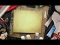 How to Paint a Rustic Light Brown Background