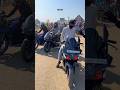 Biker duo vs duo😍#biker #dvrgaming #viralshort #bikelover #r15 #pulsar #modified #trending