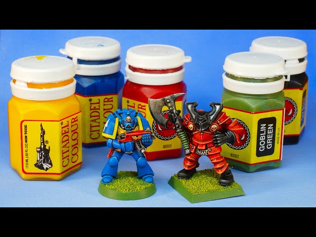 Retro Review: The Best Games Workshop Paint Set (1998) 