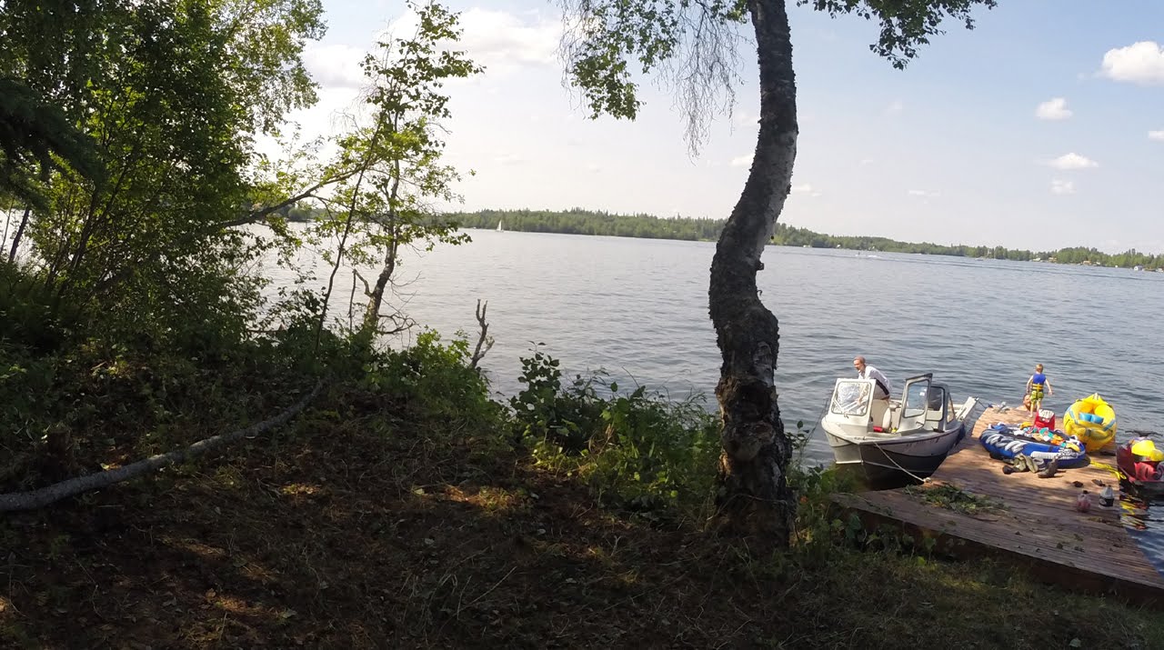 Big Lake, Alaska 7/3/15 Workin' it Benny Hill style...... YouTube