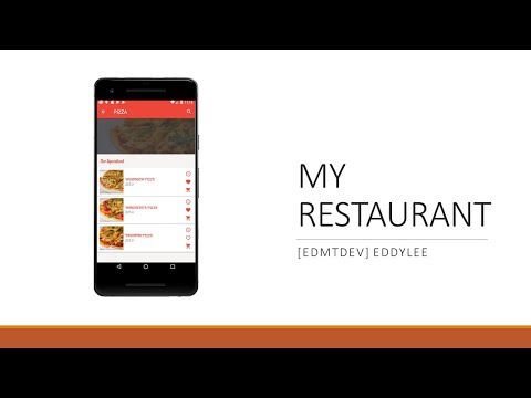 Android Development Tutorial - My Restaurant Part 7 Load Food list of Category