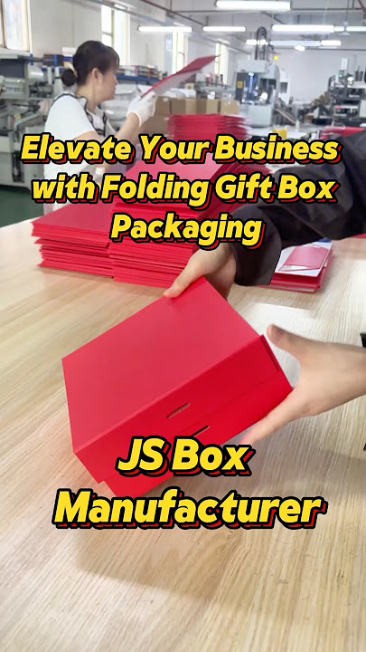 Custom one piece #foldinggiftbox for #giftpackaging #custombox #foldablebox #giftboxfactory#rigidbox