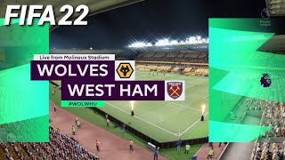 FIFA 22 - Wolves vs West Ham - Premier League | PS4