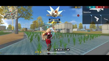 trolling noobs with shield gun