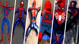 Fall Damage Evolution in Spider-Man Games