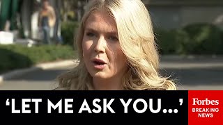 Karoline Leavitt To Reporter: 'Do You Think That Illegal Aliens Should Receive Medicaid Benefits?'