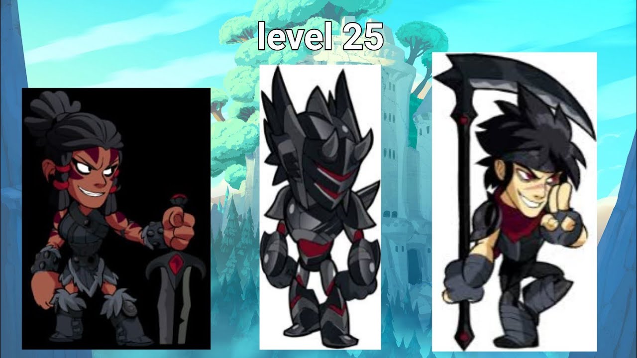 Brawlhalla playing strike out with black jiro jhala and orion (just got ...