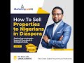 Real estate digital prospecting  positioning  how to sell properties to nigerians in diaspora