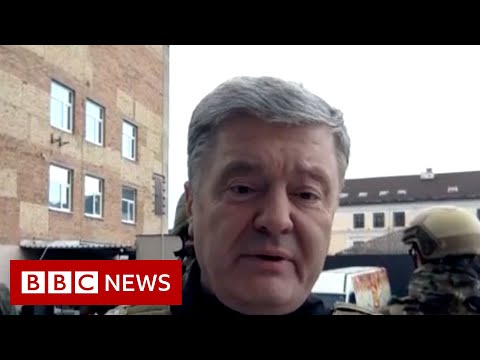 Ukraine's ex-president Poroshenko makes plea for fighter planes - BBC News