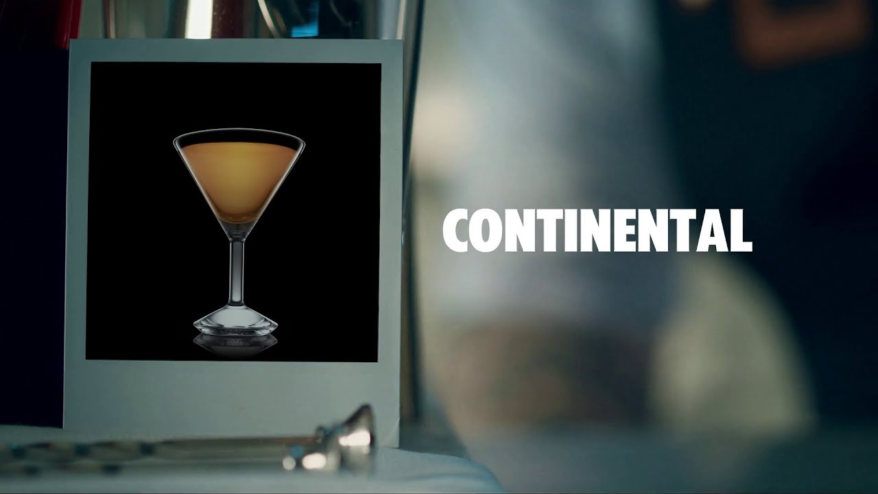 CONTINENTAL DRINK RECIPE - HOW TO MIX 