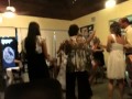 Drunk women dancing at a wedding