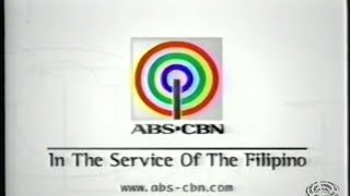 Station ID ABS-CBN (2000 - 2001) White Version with Website