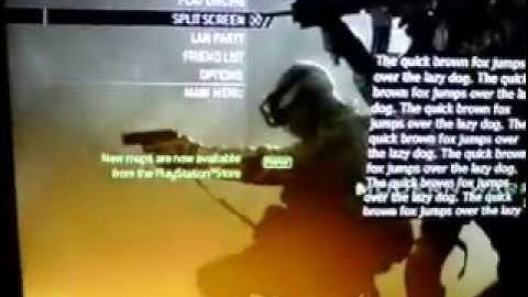 HOW TO GET AND USE CFG MENU MW2 PS3 (TUTORIAL)