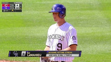 CIN@COL: LeMahieu adds to lead with an RBI double