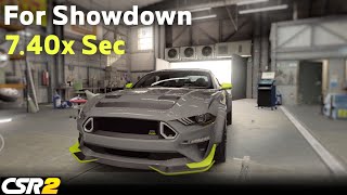 CSR2 Mustang RTR Spec 5 | Tune & Shift for (7.40x Sec) | Maxed tune | CSR Racing 2