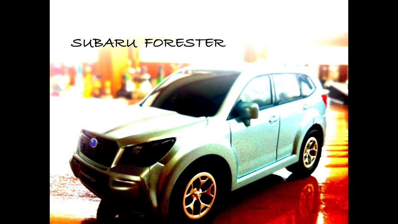 スバル フォレスター ぶつからない!? ミニカー (subaru forester Mini